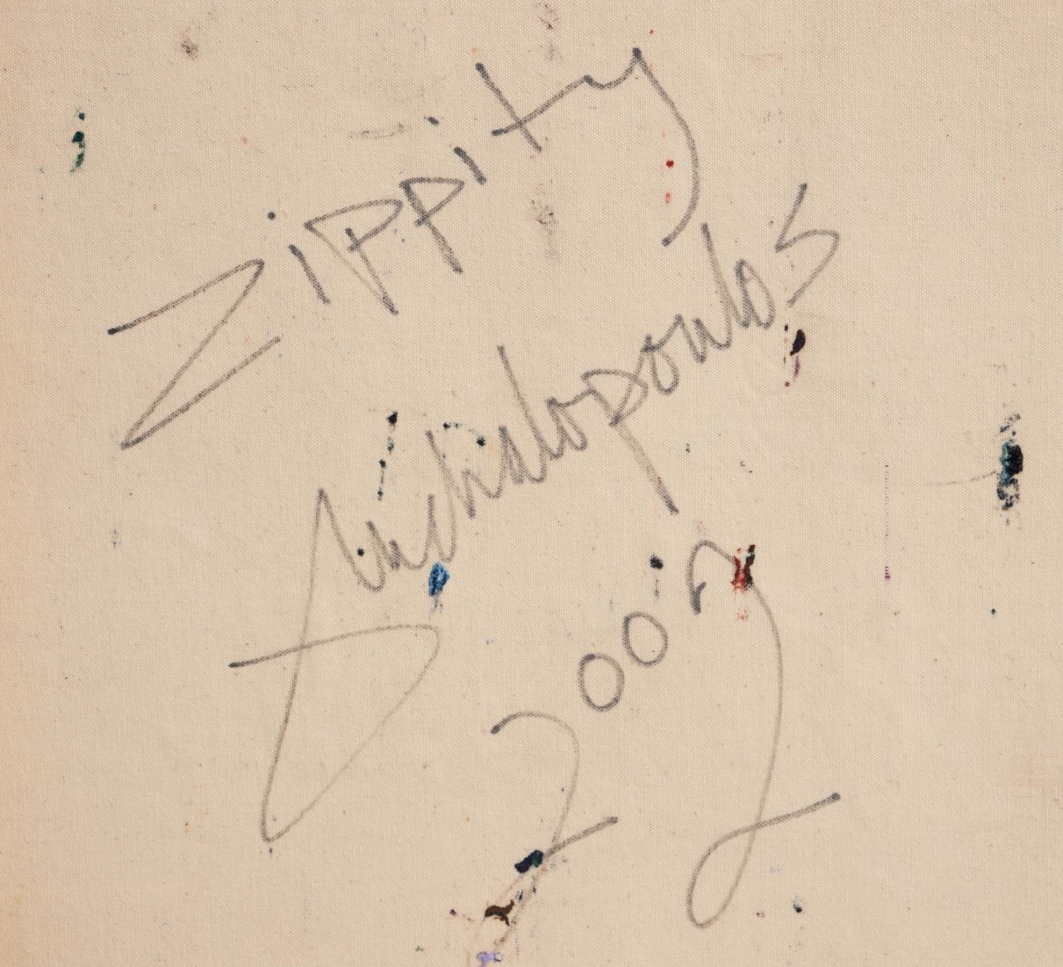 Artwork by James Michalopoulos, ZIPPITY, Made of oil on canvas