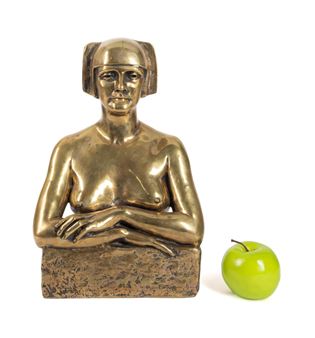 ART DECO BRONZE NUDE - Anna Semenoff