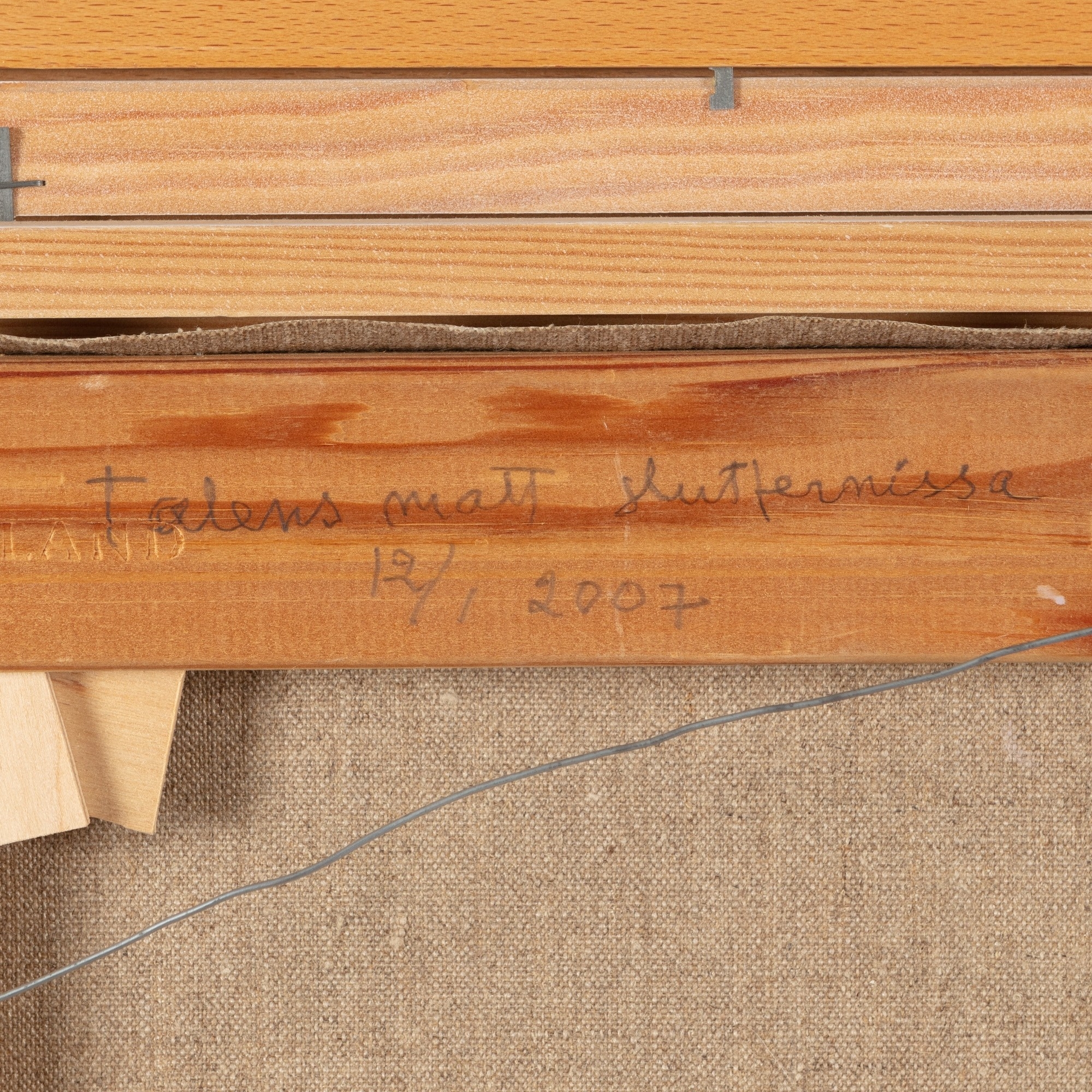 Artwork by Katy Gyllström, Self portrait