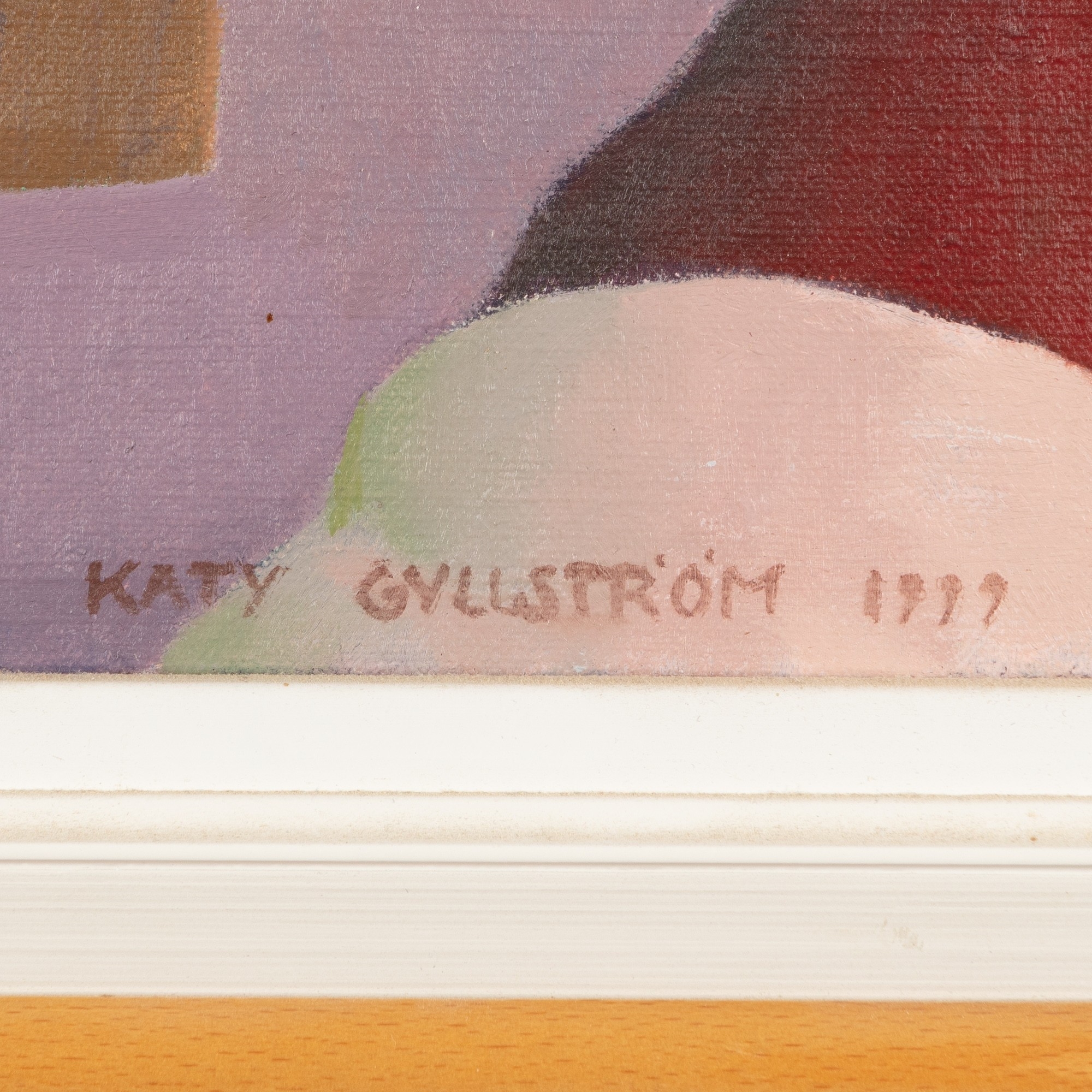 Artwork by Katy Gyllström, Self portrait