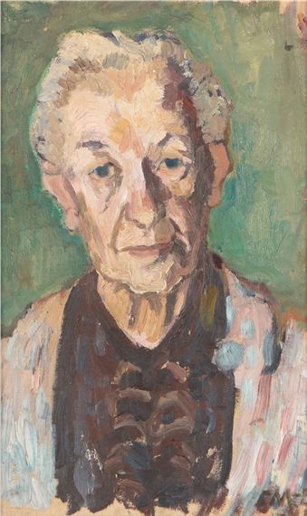 Artists mother by Ernst Mether-Borgström