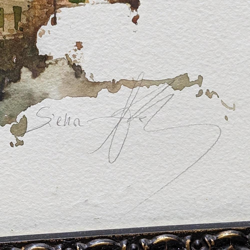 Artwork by Alessandro Bulli, Siena, Made of Watercolor