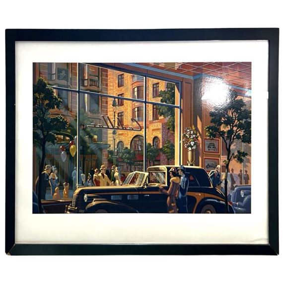 Caddy Corner by Michael Young Contemporary Art Deco Style 