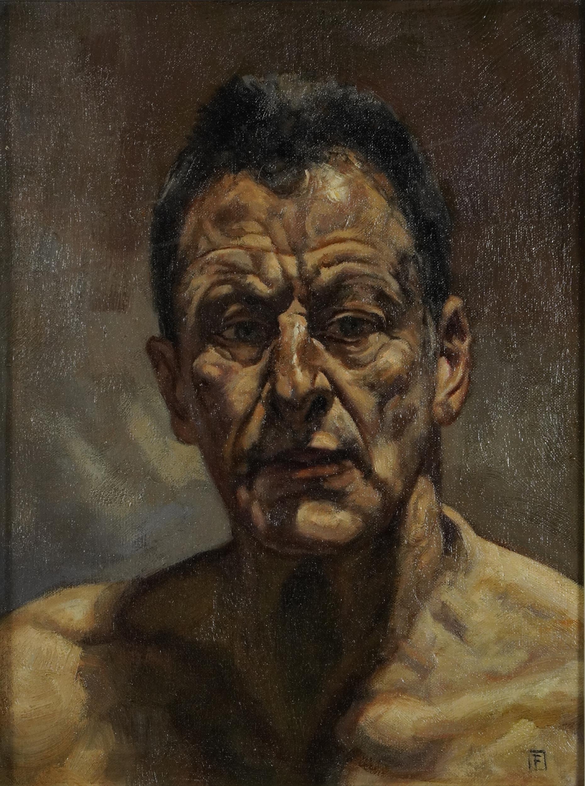 Self portrait by Lucian Freud