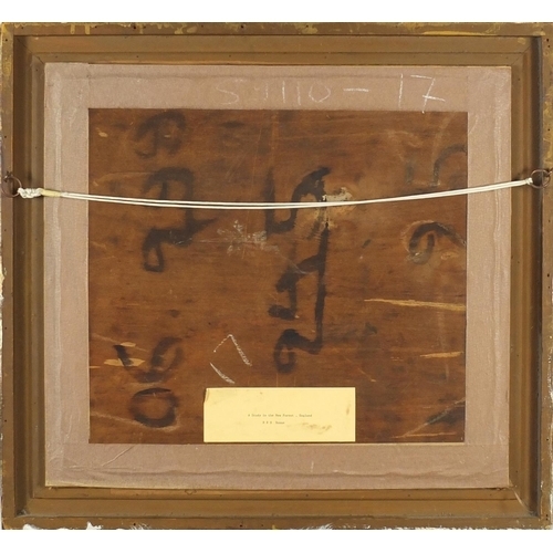 Artwork by Henry Richard Beadon Donne, A study in the New Forest, Made of watercolour