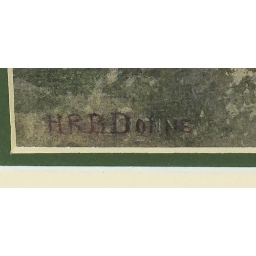 Artwork by Henry Richard Beadon Donne, A study in the New Forest, Made of watercolour