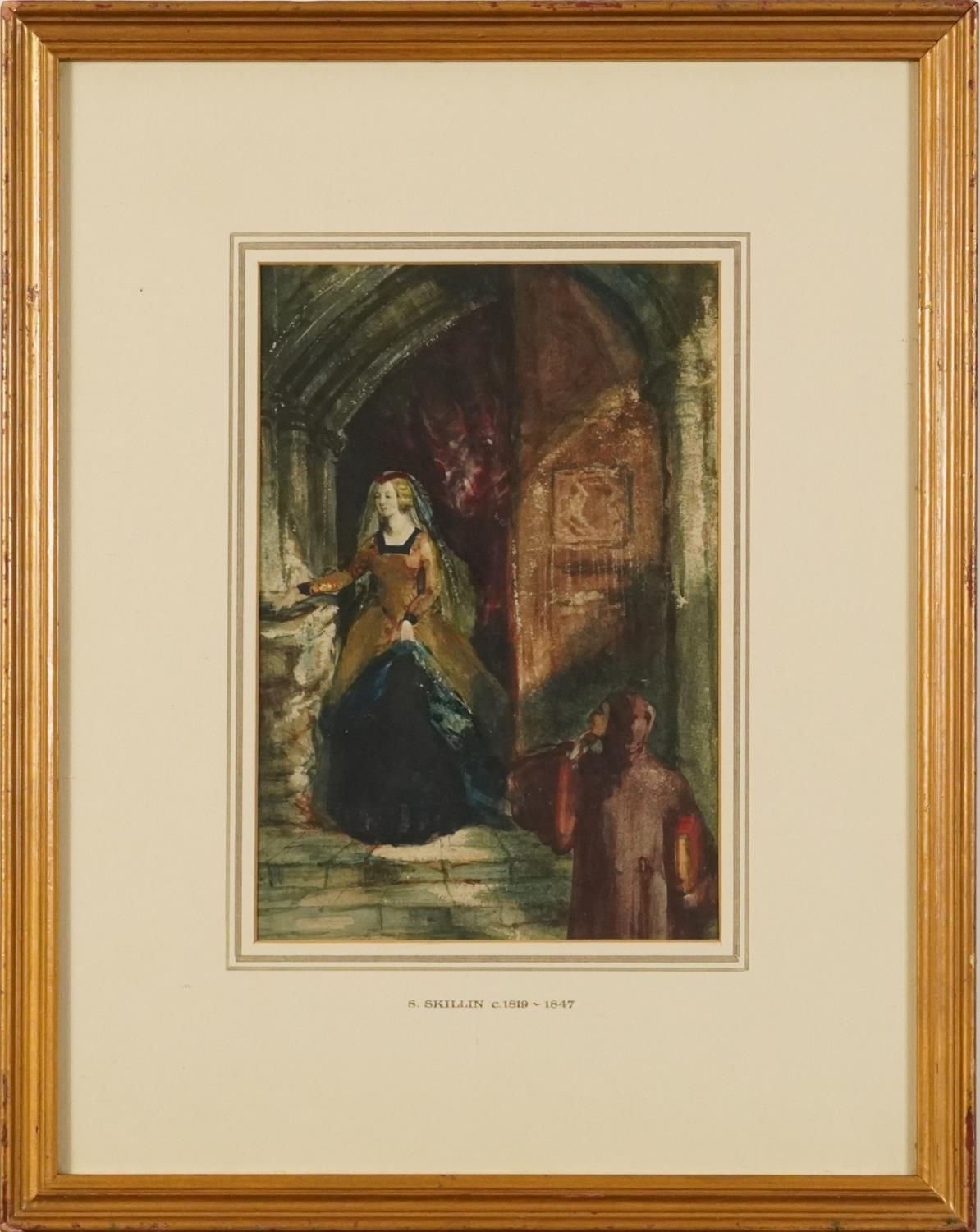 Samuel Skillen | Lady in a chapel (19th Century) | MutualArt