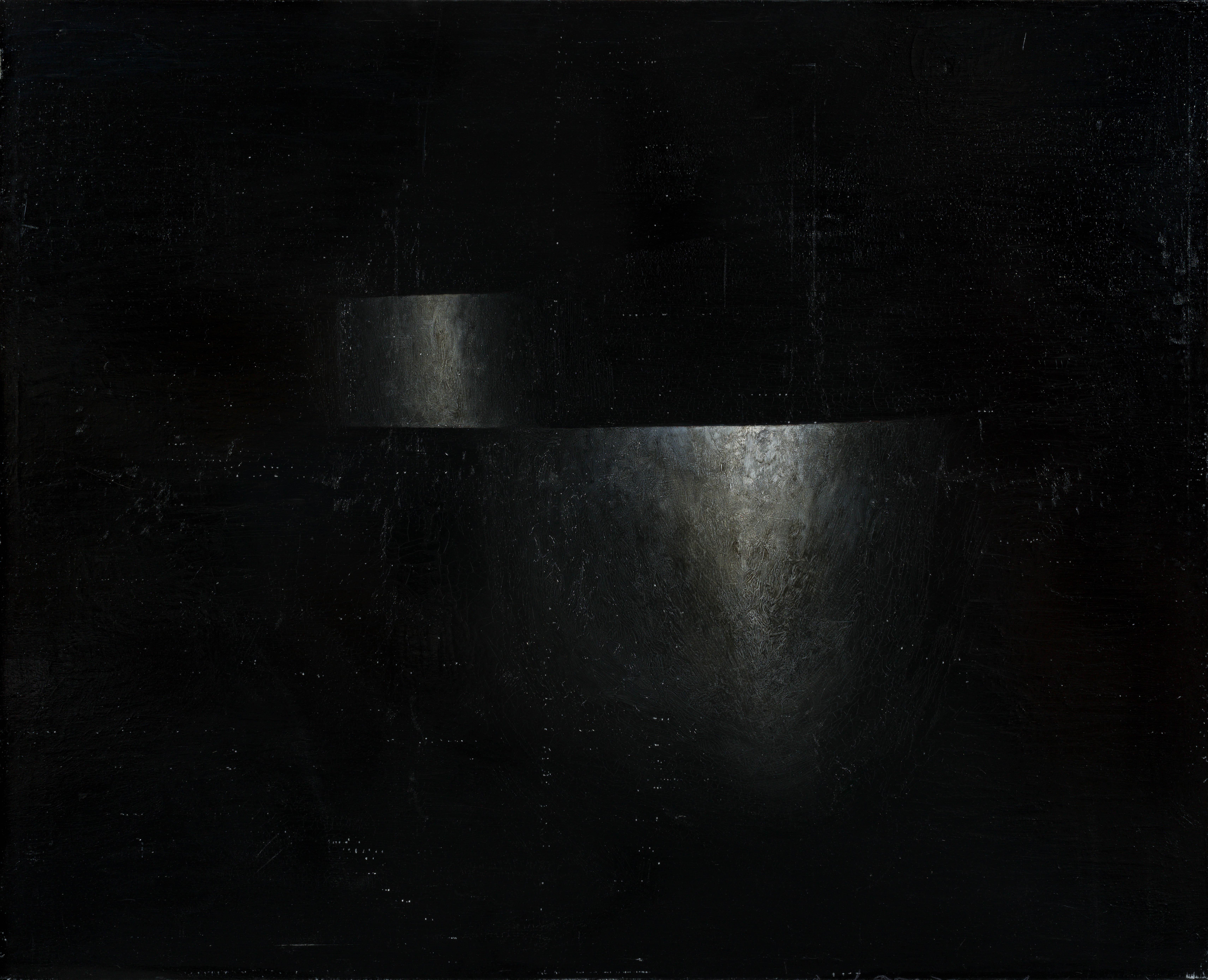 Artwork by Norbert Frensch, Schale, 1994, Made of Mixed media on canvas