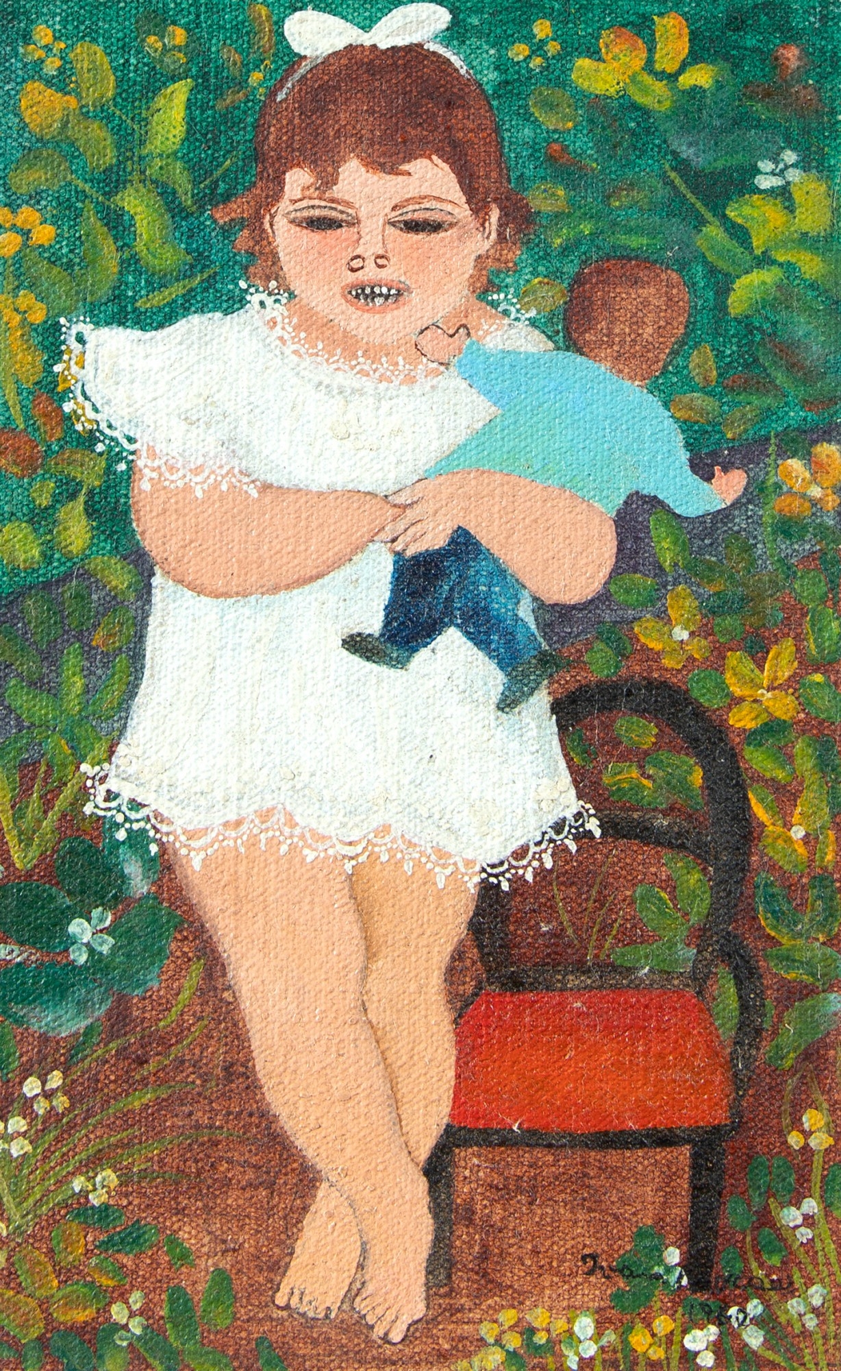 Artwork by Ivan Moraes, Untitled, Made of gouache on canvas