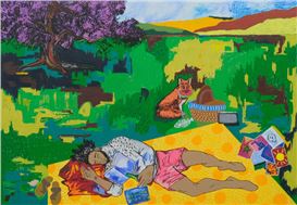Pi Artworks London now presenting duo exhibition: Cherry Aribisala and David Olatoye