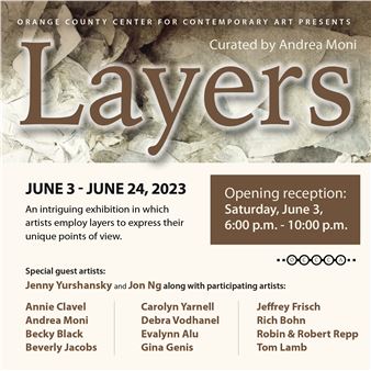 Layers - OCCCA, Orange County Center for Contemporary Art