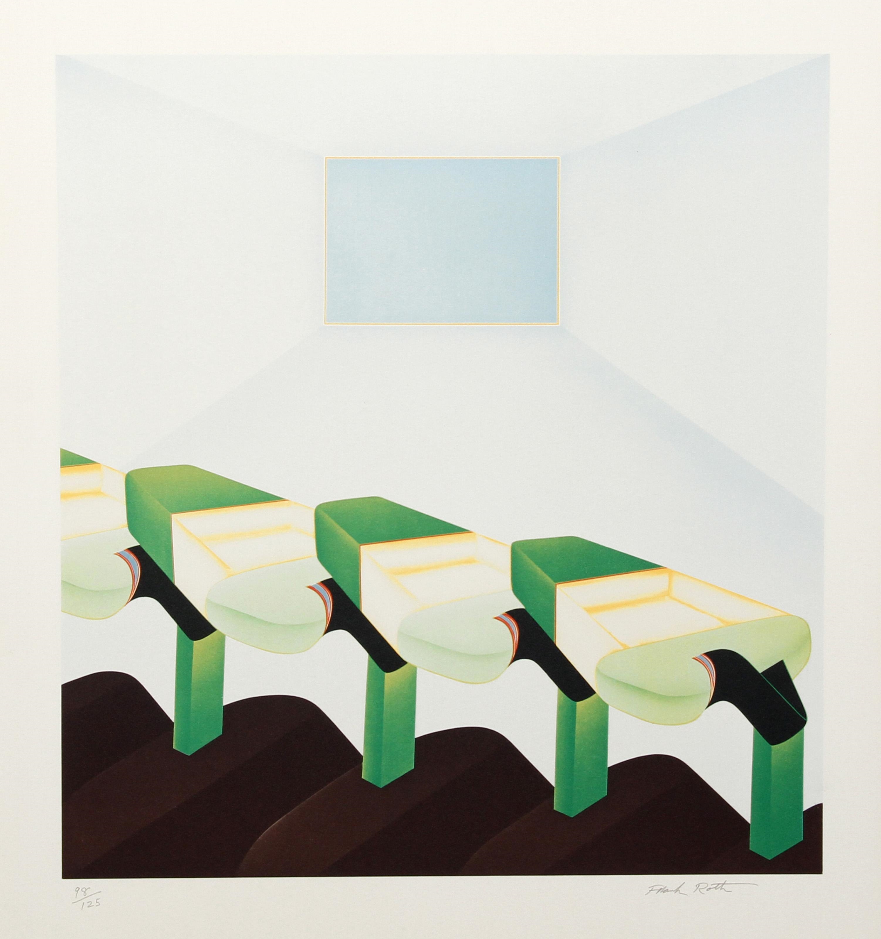 Frank Roth | UNTITLED - FOUR GREEN SHAPES IN CONTINUOUS SPACE (1978 ...
