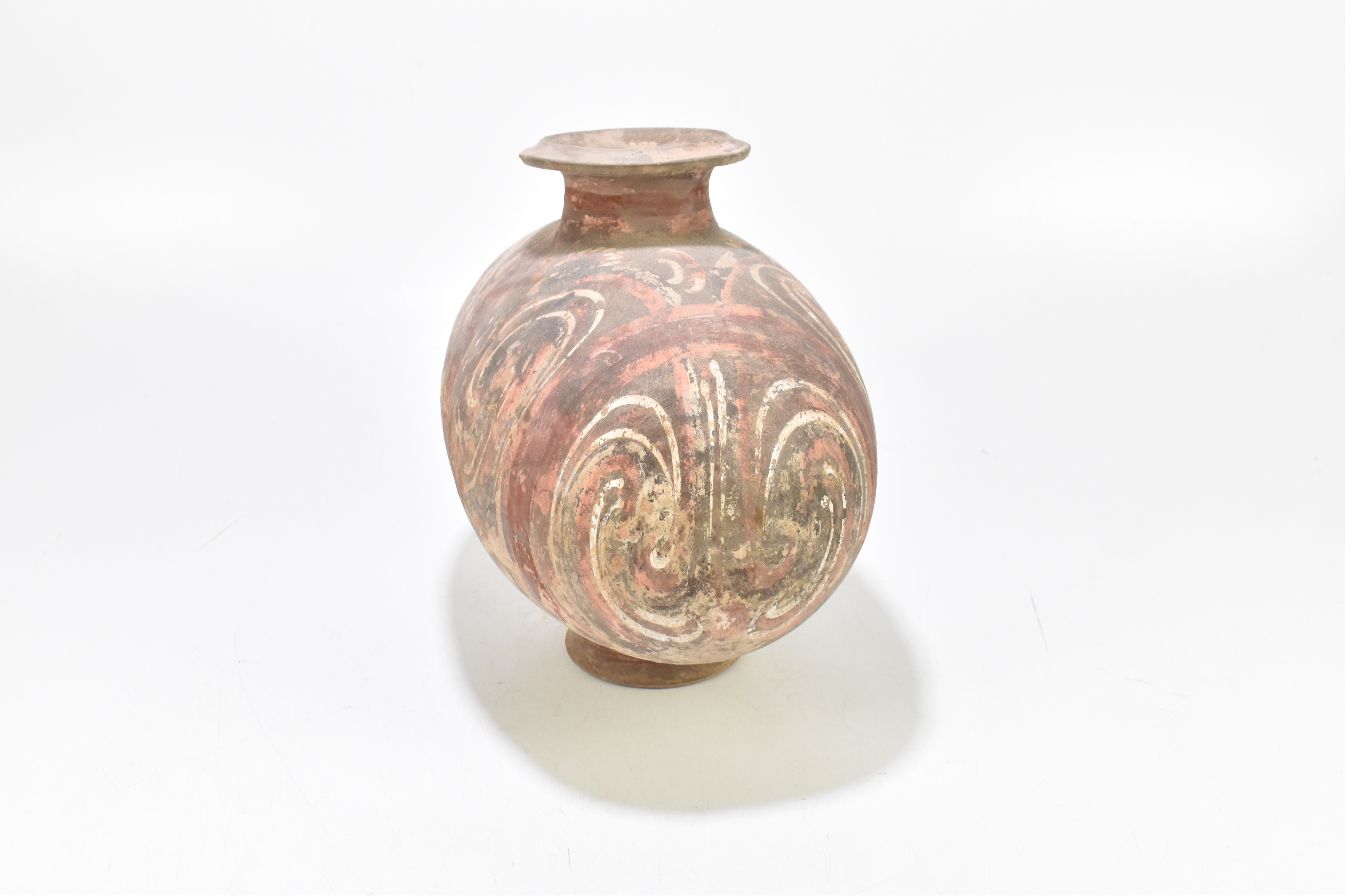 Han Dynasty | inverted rim and spreading circular foot | MutualArt