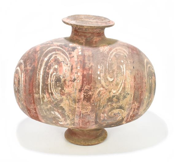 Han Dynasty | inverted rim and spreading circular foot | MutualArt