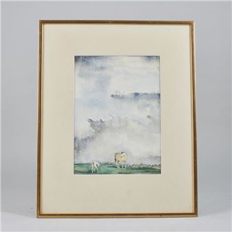 Häst med föl - Maria Heleander