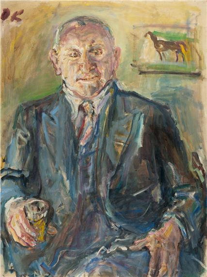 Louis Krohnberg by Oskar Kokoschka, 1950