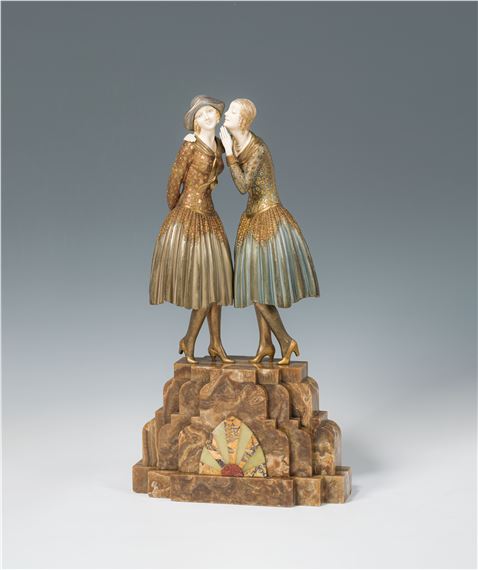 D H Chiparus, ル・スクレ（Le Secret） Demétre H. Chiparus | Le