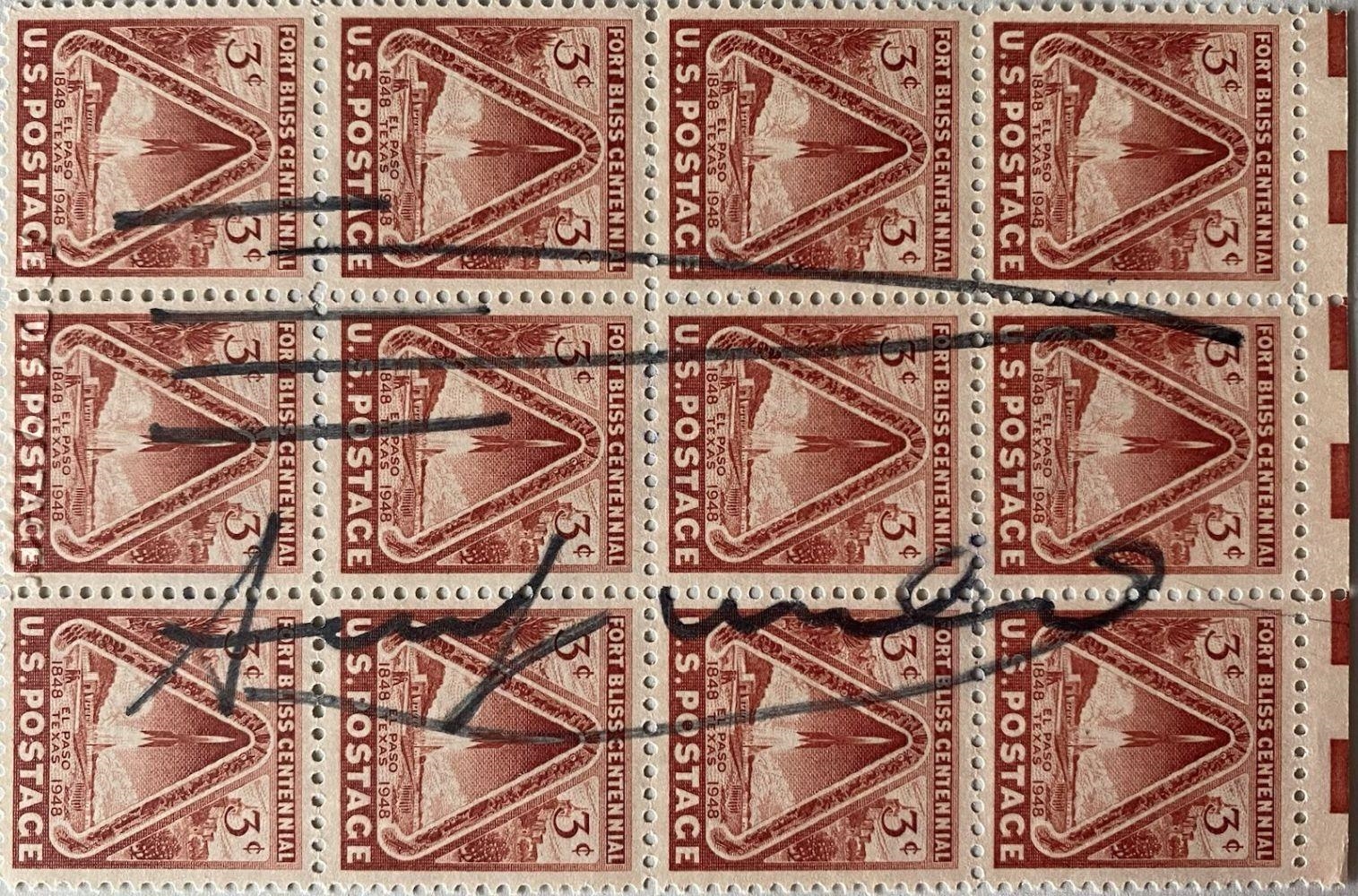 Andy Warhol, 6 U.S. Postage Stamps