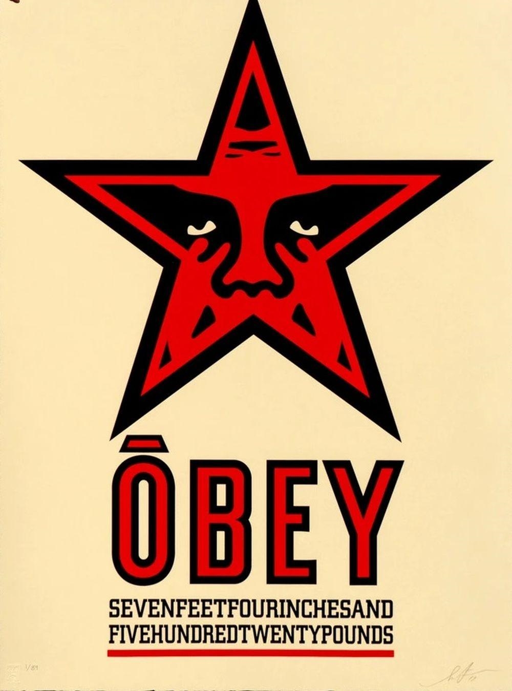 Shepard Fairey | Obey Star (2019) | MutualArt