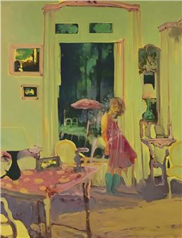 Vincent Ruffin: Poème Chromatique II - Gallery Olivier Castaing