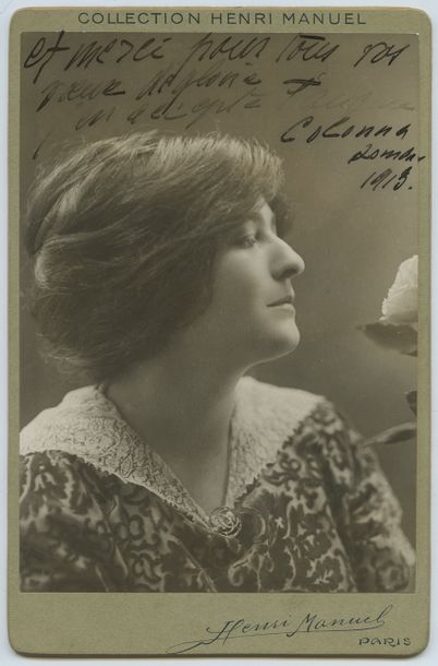 Gabrielle COLONNA-ROMANO (1883-1981), actress, member of the Comédie-Française