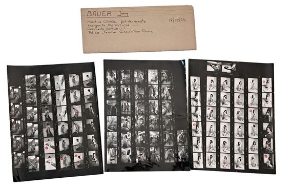 Martine CAROL (1920-1967), actress; Margarita PURATICH (20th century), actress; Gabriella GIORGELLI (born 1941), Italian actress - Jerry Bauer