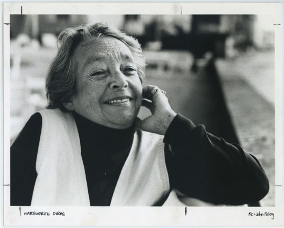 Marguerite DURAS (1994-1996), writer by John Foley, February 5, 1994