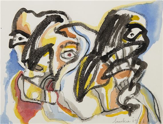 Lucebert | Untitled (1989) | MutualArt