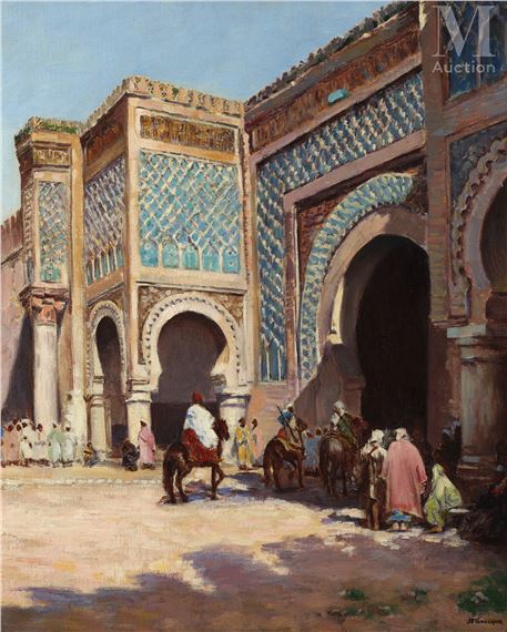 Meknes by Joseph Félix Bouchor