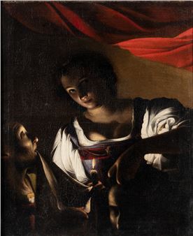 Judith tenant la tête d’Holopherne - Carlo Saraceni