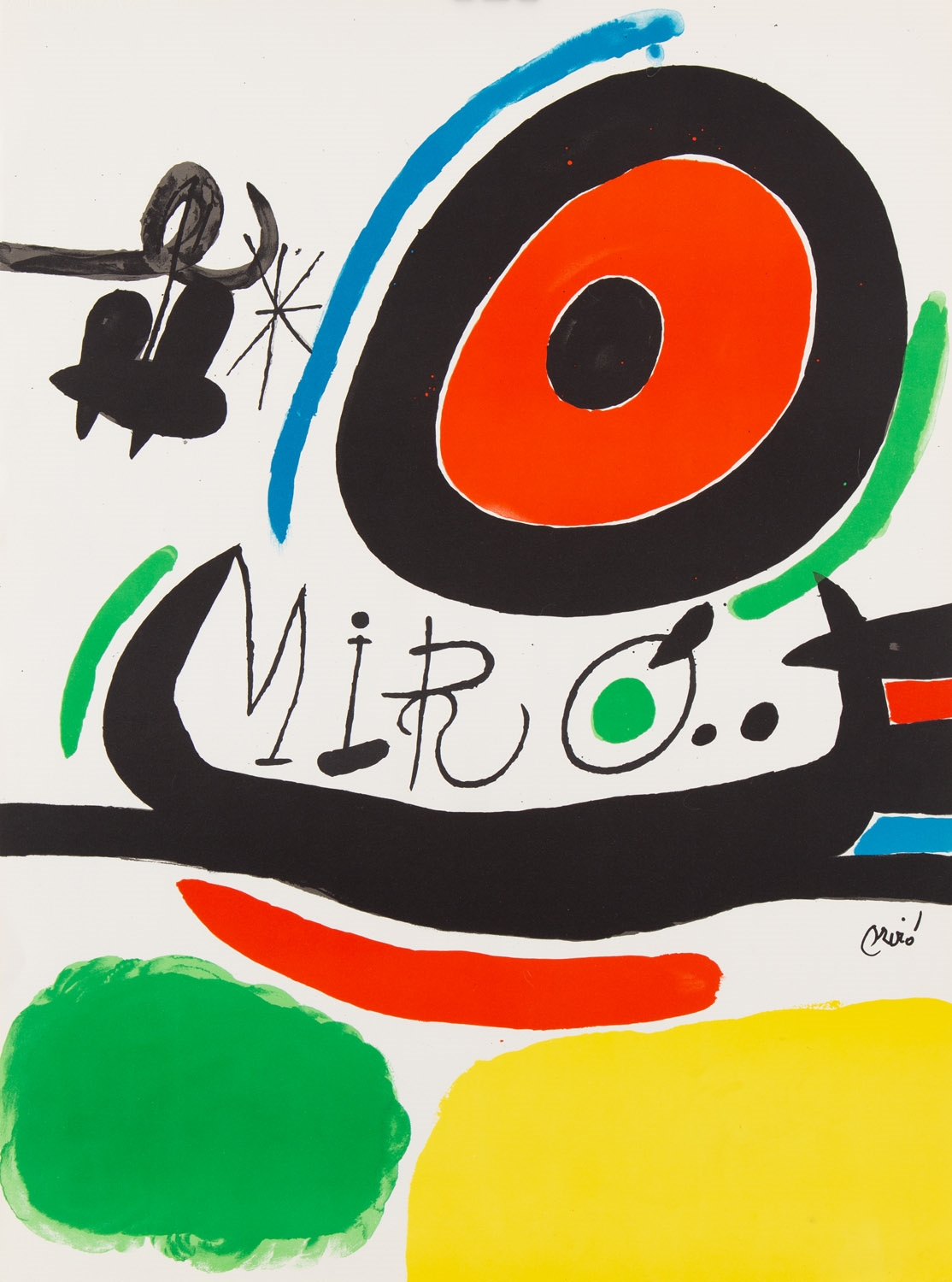 Artwork by Joan Miró, TRES LLIBRES, Made of coloured lithography