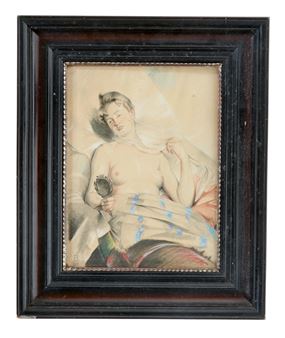 Weiblicher Halbakt - Nikolai Koshelev