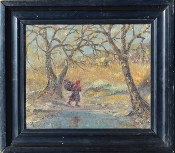 Landscape by Eugeny Borisovich Oks, 1930s