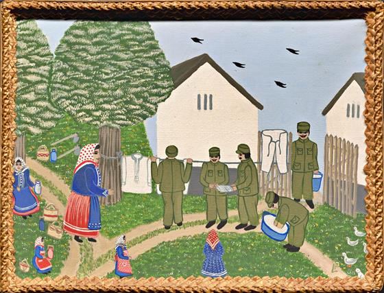 ITALŠTÍ ZAJATCI PEROU PRÁDLO by Ludmila Prochazkova, 1975