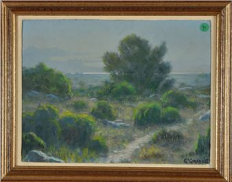 Garrigue at Saint-Affrique, Aveyron. - Gratien Girardot