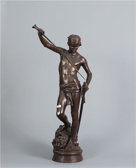 Marius-Jean-Antonin Mercié | David and Goliath | MutualArt