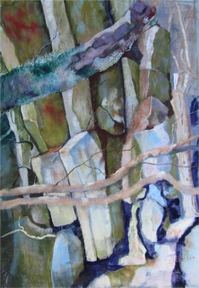 Harmonie végétal-mineral by Claudette Allosio, 2023