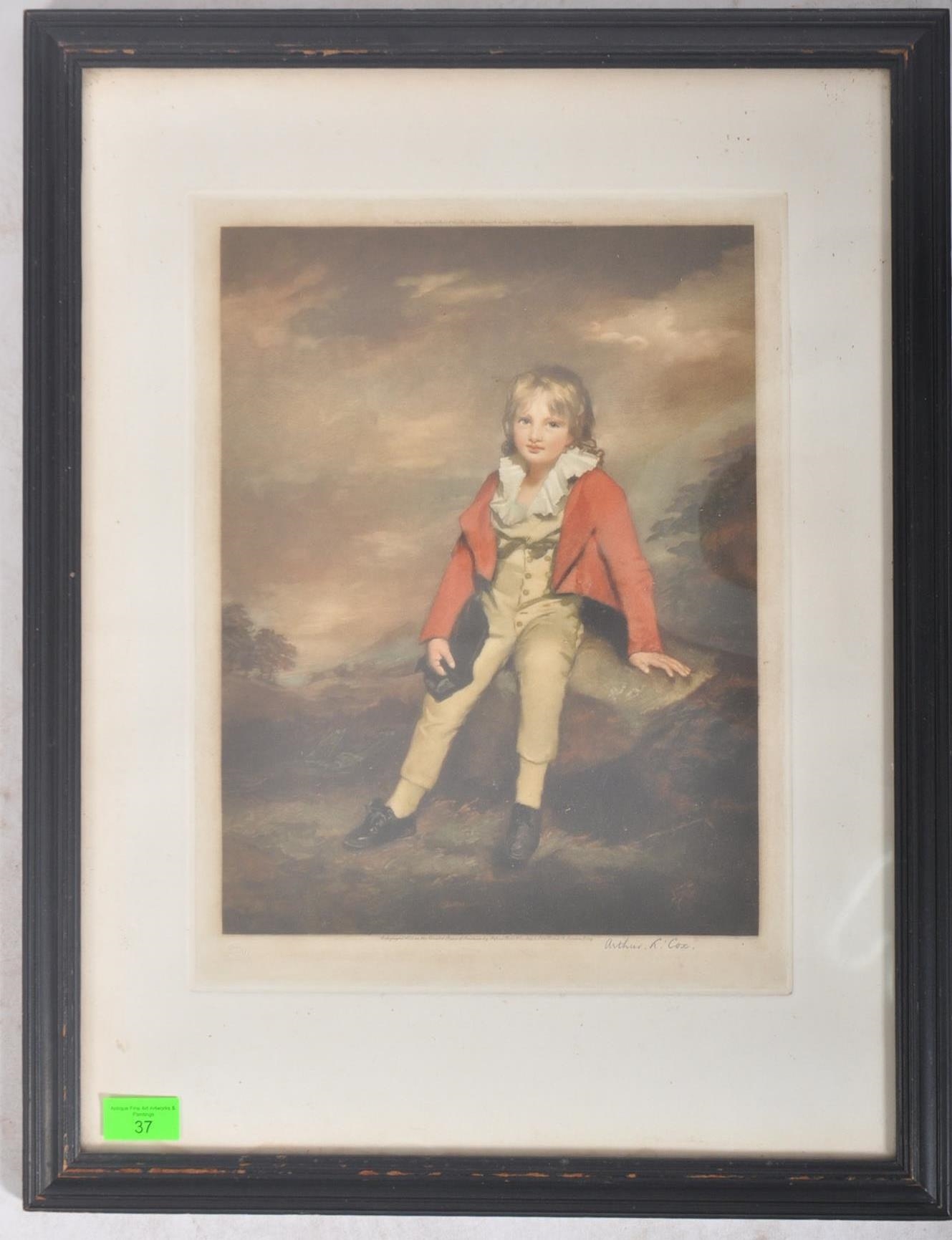 Arthur Cox | Sir George Sinclair, Bart (of Ulbster) | MutualArt