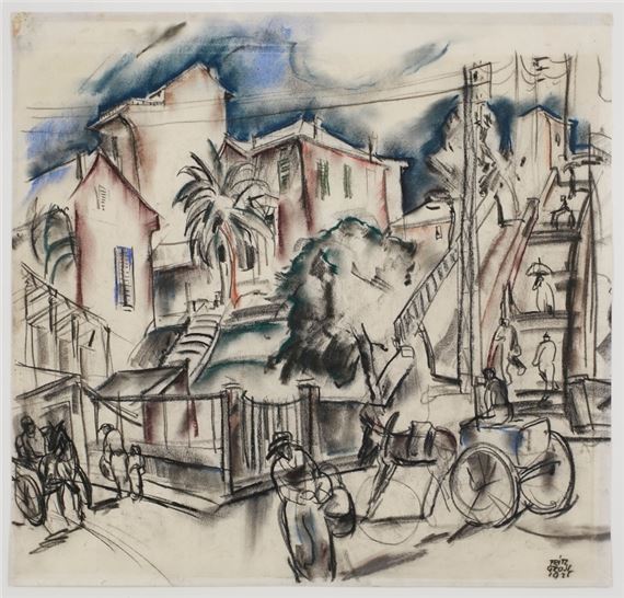 Südfranzösischer Stadtwinkel - Fritz Gross