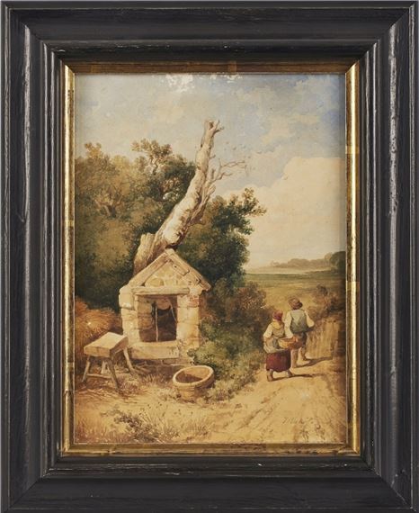 Rast an der alten Eiche - Julius Bakof