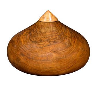 "Hershey's Kiss" Lidded Vessel - Bruce Friederich