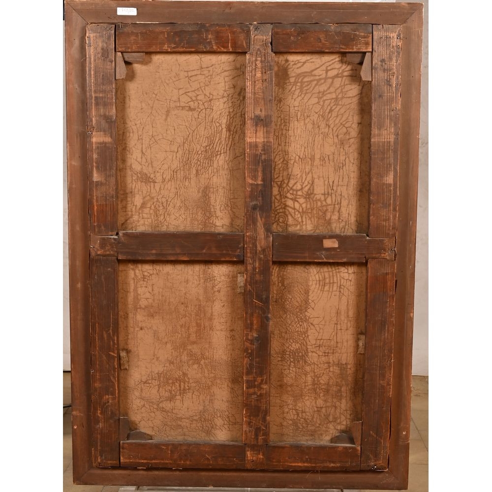 Artwork by David Ch., Le rémouleur dans la ruelle, Made of Acrylic on canvas