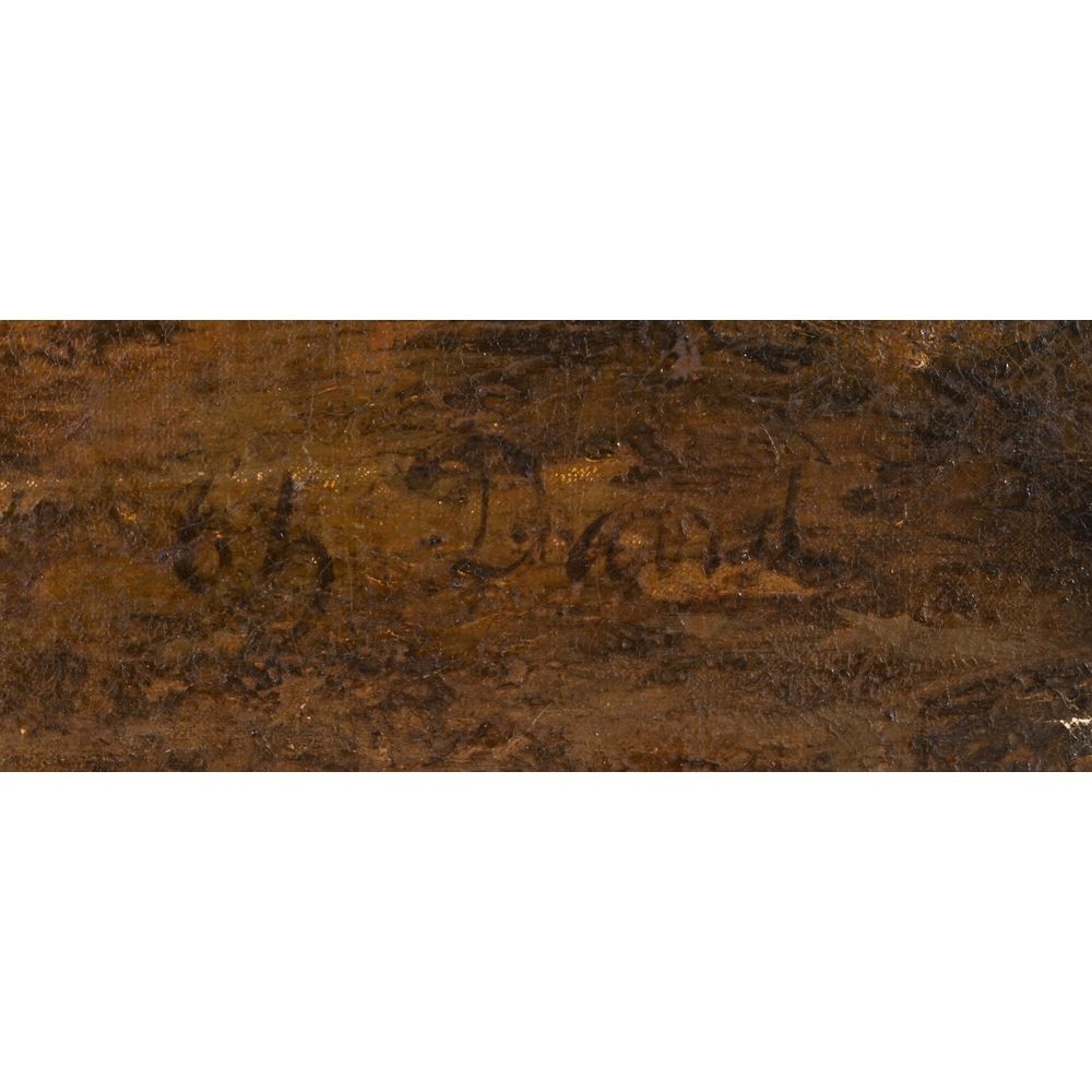 Artwork by David Ch., Le rémouleur dans la ruelle, Made of Acrylic on canvas