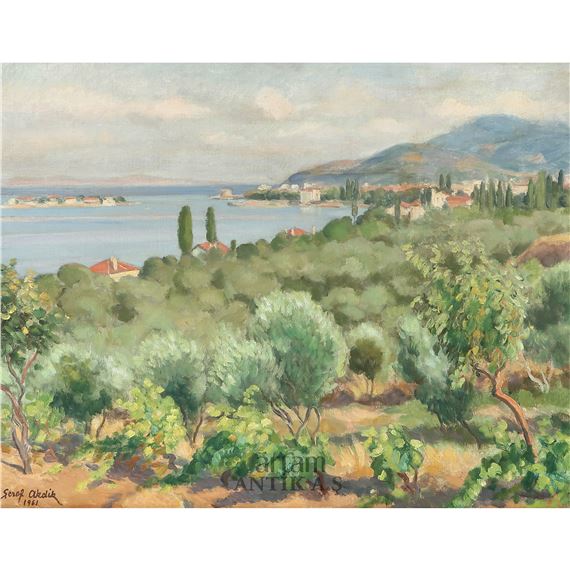 "Erdek'ten" by Şeref Akdik, 1961