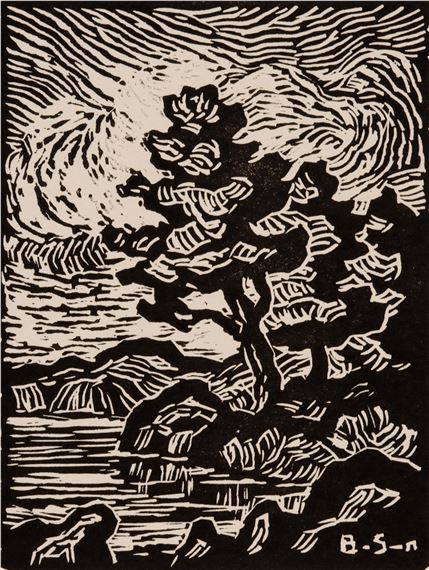 Colorado Stream by Birger Sandzén, 1952
