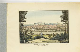 Booklet with "Views of Gera and surroundings" - Carl Gottlob Rüger