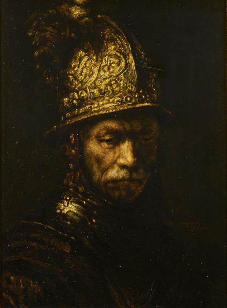 Rembrandt van Rijn The Man with the Gold Helmet MutualArt