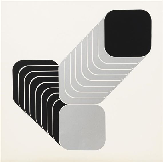 Optical Layering 19/II by Thomas Lenk, 1969