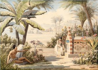 The Indian Tomb - Auguste Garnerey