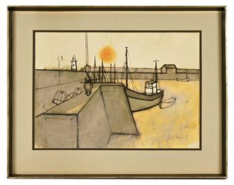 Whitehaven Harbour - Percy Kelly